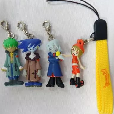 ポップンミュージック アッシュ キーホルダー ストラップ セット ゲーム・ポップンミュージック キーホルダー アッシュ 未開封