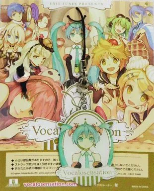 EXIT TUNES 初音ミク 缶バッジ Vocalosensation 左