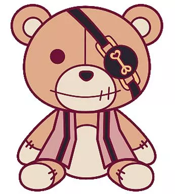 Strap (Character Cutter) Teddy 「 DIABOLIK LOVERS Rubber Strap