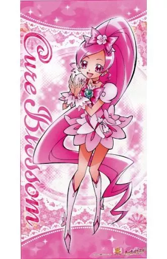 タオル・手ぬぐい(キャラクター)　A.キュアブロッサム ジャンボタオル 「ハートキャッチプリキュア!」 タオル・手ぬぐい(キャラクター) A.キュアブロッサム ジャンボ