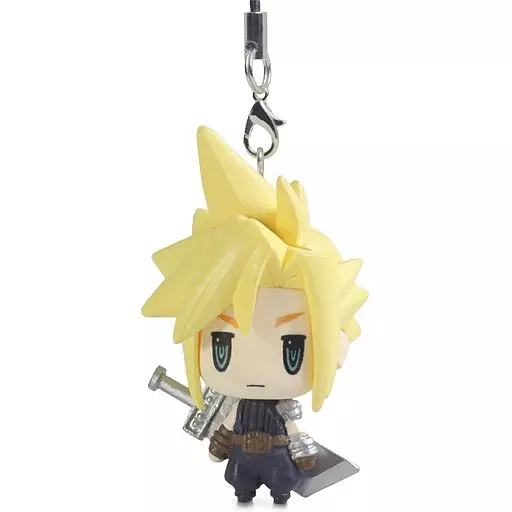 FINAL FANTASY クラウド マスコットストラップ キーホルダー・マスコット(キャラクター) クラウド マスコット