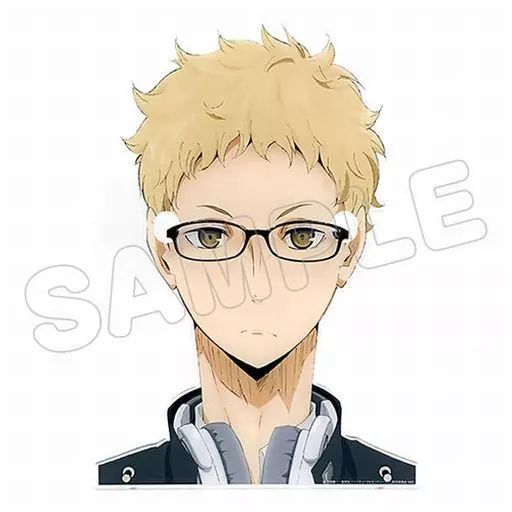 Tsukishima Hotaru Acrylic Glasses Stand 「 Haikyu! Second Season 