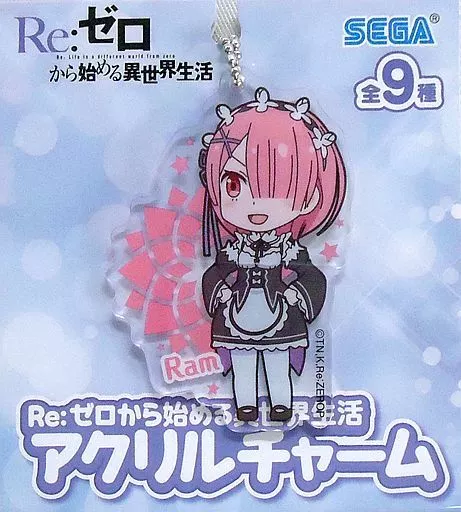 キーホルダー・マスコット(キャラクター) ラム アクリルチャーム 「Re