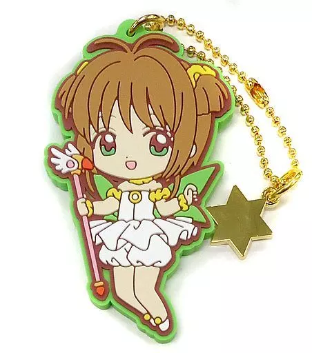 ✩ カードキャプターさくら ドームキーホルダー/木之本桜 さくら キーホルダー・マスコット(キャラクター) 木之本桜(12話衣装) ラバー