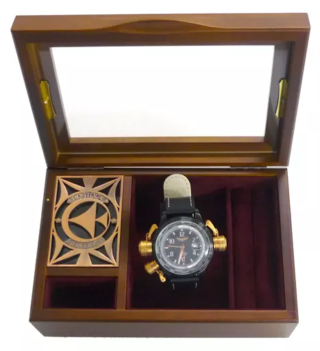Mamoru Oshii model music box limited watch set with accessory box 