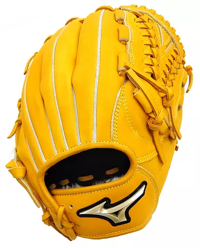 Mizuno Ace of Diamond イエロー グローブ Accessories (Character Kuta) Furuya Akatsuki Model Boy Soft Gloves