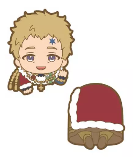 ブラッククローバー　のっかりラバー　希少 小物(キャラクター) ユリウス・ノヴァクロノ 「ブラック