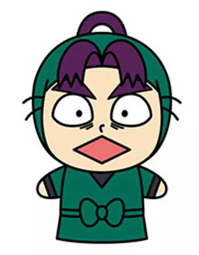 忍たま 潮江文次郎 ふわキャラ ぬいぐるみ パペラ PUPPELA （忍