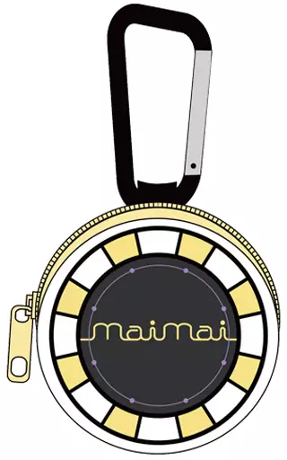 Wallet and Pass Case (Character Kuta) Maimai Milk Full Color Coin