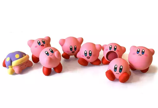 スクイーズ(キャラ系/雑貨・小物) 全8種セット 「星のカービィ