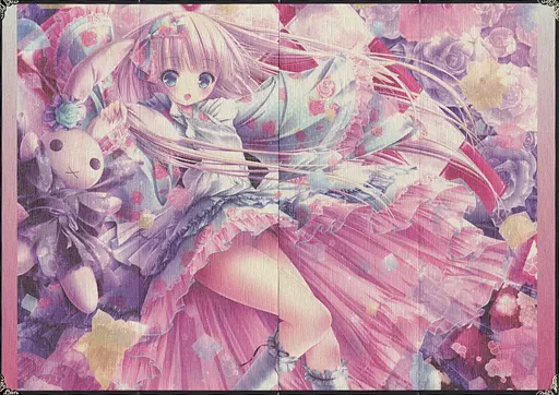 てぃんくる　屏風 Teinkuru Illustration, Desktop Folding Screen,' Jin-e Festival