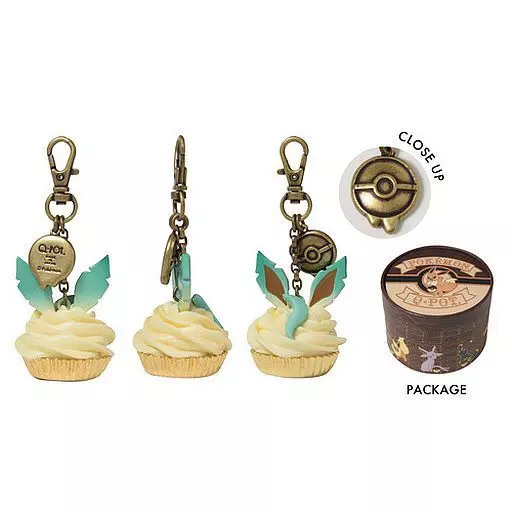 Q-pot×ポケモン ニンフィアカップケーキ バッグチャーム ポケモン Q-pot. バッグチャーム ニンフィア カップケーキ(ショッパー
