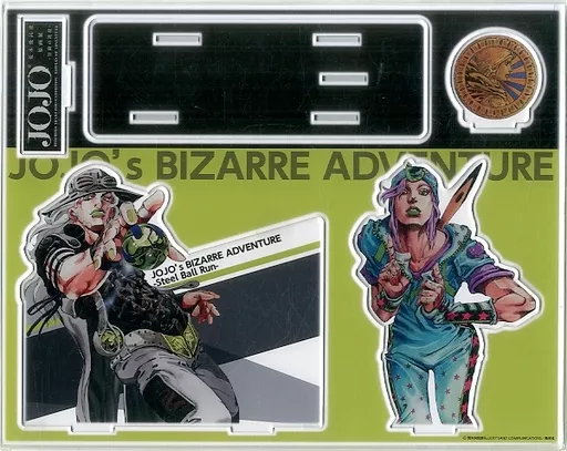 JOJO'S BIZARRE ADVENTURE Part 7 Steel Ball Run Acrylic Stand