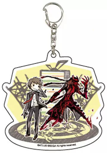 ペルソナ4 ザ・ゴールデン グラフアート アクリルキーホルダー Key Holder Mascot (Character Actor) Adachi Toru 「 Persona 4 The