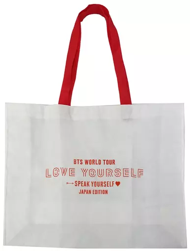 BTS Shopper Bag BTS WORLD TOUR LOVE YOURSELF SPEAK YOURSELF JAPAN EDITION Goods Accessories Suruga ya