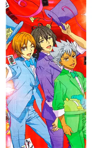 タオル・手ぬぐい(キャラクター) 神浜コウジ＆速水ヒロ＆仁科カヅキ