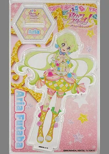 アイカツ　アクリルスタンド　アリア Accessories (Character Kuta) Futaba Aria Acrylic Stand 