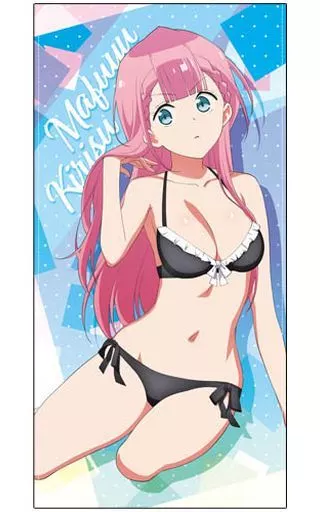 週刊少年ジャンプ　ぼくたちは勉強ができない　桐須真冬ふわふわタオル タオル・手ぬぐい(キャラクター) 桐須真冬 120cmビッグタオル 「ぼく