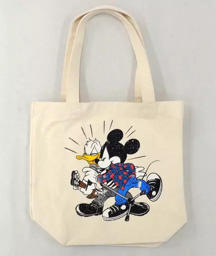 B'z Disney トートバッグ Bag (Male) B'z x B'z Tote Bag (Natural) 
