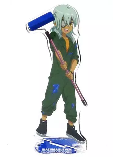 イナズマイレブン 佐久間次郎 アクリルスタンド 缶バッチ 2個セット