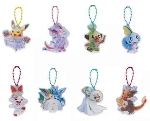Key Holder Mascot (Character Actor) 8 kinds set 