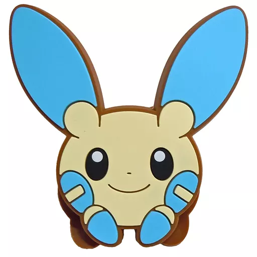 雑貨 マイナン 「ポケットモンスター のっかりラバークリップ
