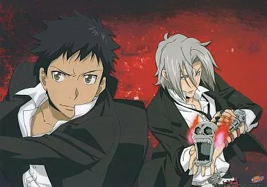 REBORN！ A4クリアポスター 山本武＆獄寺隼人 キャラソン特典