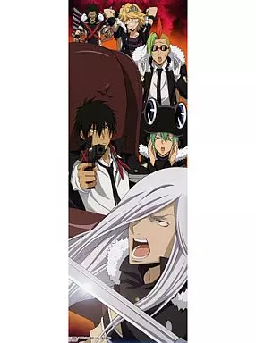 ポスター(アニメ) XANXUS＆スクアーロ(10年後)/他4名 スティック