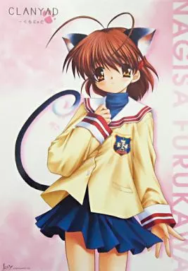 ポスター(アニメ) 古河渚 ミニクリアポスター(A) 「CLANNAD-クラナド