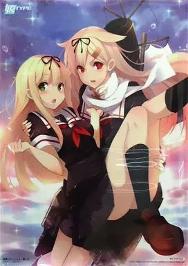 ポスター(アニメ) A3クリアポスター 夕立＆夕立改二 「艦隊これ