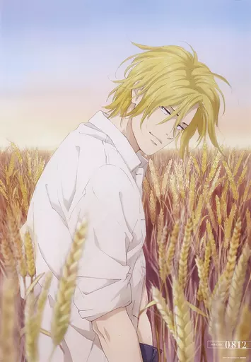 Damaged / Individual] B2 Poster Ash Lynx 「 BANANA FISH Ash Lynx