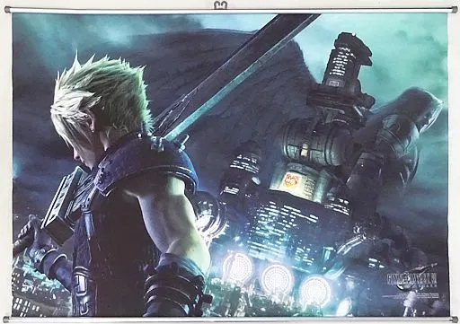ファイナルファンタジーVII リメイク ウォールスクロール Vol.2