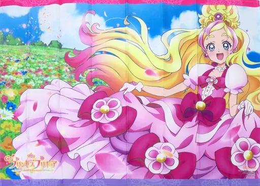 【SEAL限定商品】 Go! プリンセスプリキュア 布ポスター Amazon特典 豊満 Blu-ray ポスター