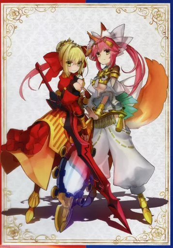 ポスター A3クリアポスター ネロ・クラウディウス＆玉藻の前