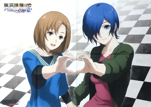 ポスター [単品] 描き下ろしB2布ポスター 笛口雛実＆霧嶋董香 「PS4