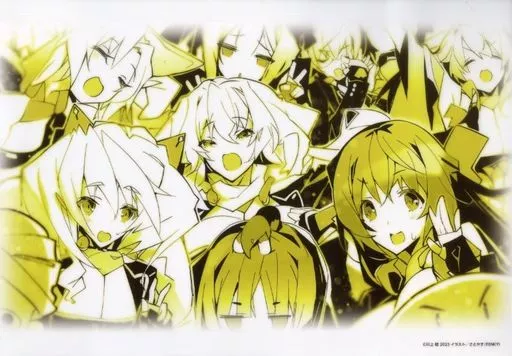 境界線上のホライゾン A3クリアポスター3枚 オンラインくじ 境界線上の