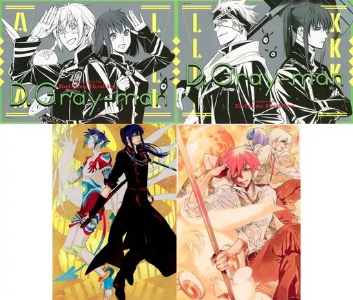 D.Gray-man 原画展　星野桂　 ミニポスター　4枚セット D.Gray-man 原画展 星野桂 ミニポスター 4枚セット最低 価格