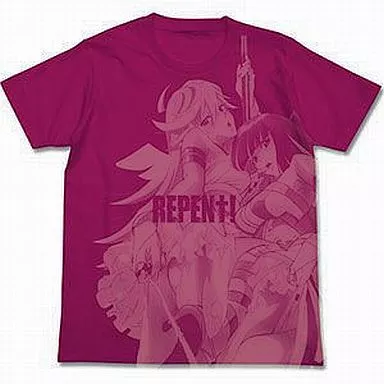 Panty & Stocking with Garterbelt Pole Dance T-Shirt argyle Purple