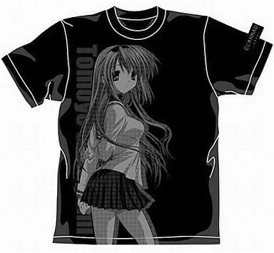 T-Shirt (Character Kuta) CLANNAD Tomoyo T-Shirt Black Size M