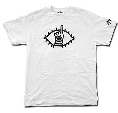 Tomodachi Mark T-Shirt, White Free Size 
