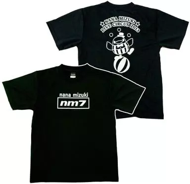 Tシャツ(女性アイドル) 水樹奈々 NM-TEE B(Tシャツ) ブラック M