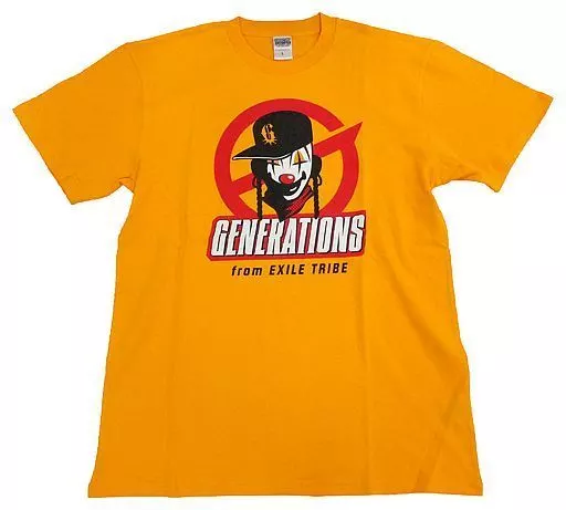 Tシャツ(男性アイドル) GENERATIONS ツアーTシャツ オレンジ S Tシャツ(男性アイドル) GENERATIONS ツアーTシャツ オレンジ S