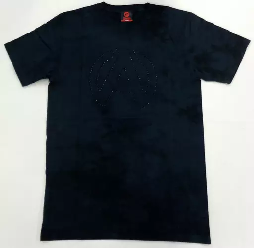 Tシャツ(男性アイドル) B'z ACTION ツアーTシャツ ブラック(ムラ染め