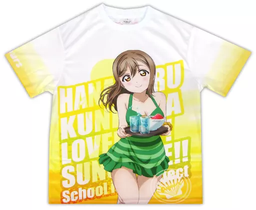 Tシャツ(キャラクター)　国木田花丸 アイコンTシャツ イエロー Lサイズ 「ラブライブ!サンシャイン!!」 国木田花丸 Tシャツ ラブライブ！サンシャイン！！Tシャツ