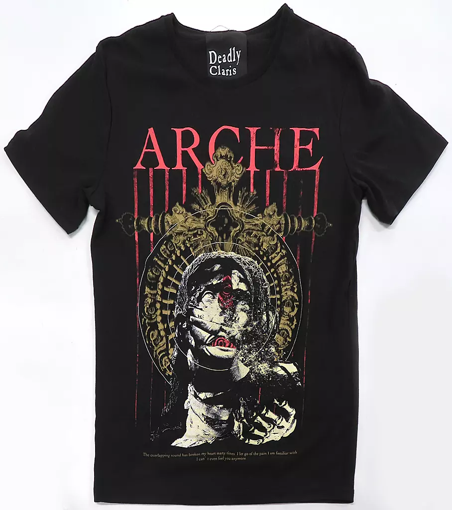 T-Shirt (Male idol) DIR EN GREY Shirt A Black S Size 