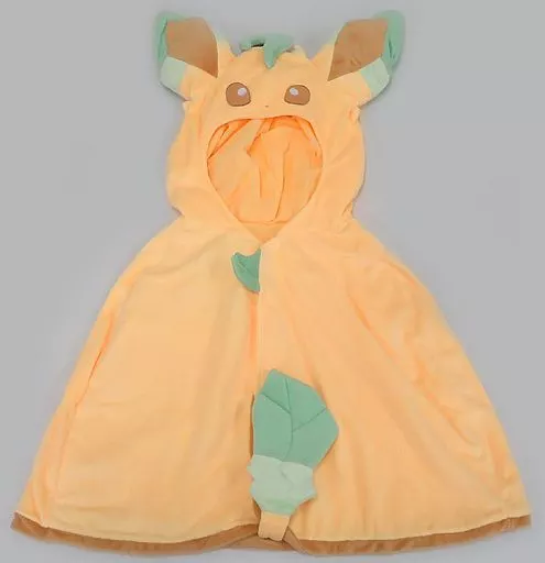 Outerwear (Character Kuta) Leafeon hooded poncho 「 Pocket