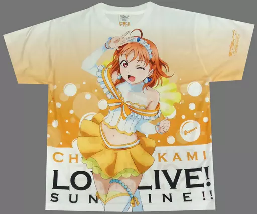 Tシャツ(キャラクター) 高海千歌(恋になりたいAQUARIUM) フル Tシャツ(キャラクター) 高海千歌(恋になりたいAQUARIUM) フル