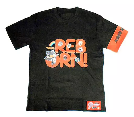 Tシャツ(キャラクター) リボーン Tシャツ ブラック Lサイズ 「家庭教師