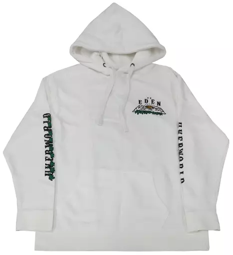 UVERworld 初代 パーカー 日本武道館限定】ダブルジップパーカー (白