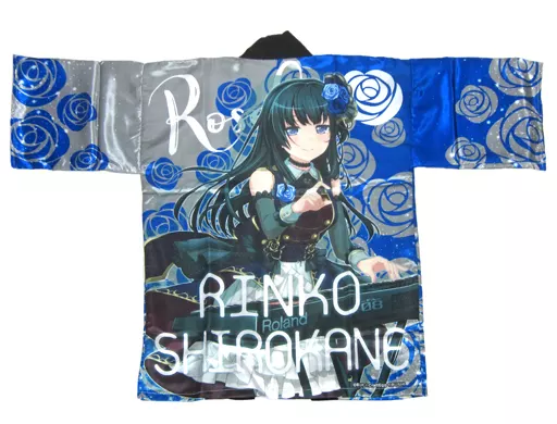 衣類その他(キャラクター)　白金燐子 法被 シルバー×ブルー フリーサイズ 「BanG Dream! 7th☆LIVE」 衣類その他(キャラクター) 白金燐子 法被 シルバー×ブルー